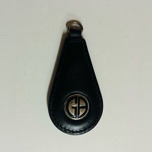 Leather GB Great Britain Keychain Ring MINI, MG, Jaguar, Triumph - NEW
